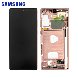 Ecran Tactile Original Samsung Galaxy Note 20 5G N981/Galaxy Note 20 N980 GH82-23495B GH82-23733B Bronze Mystique