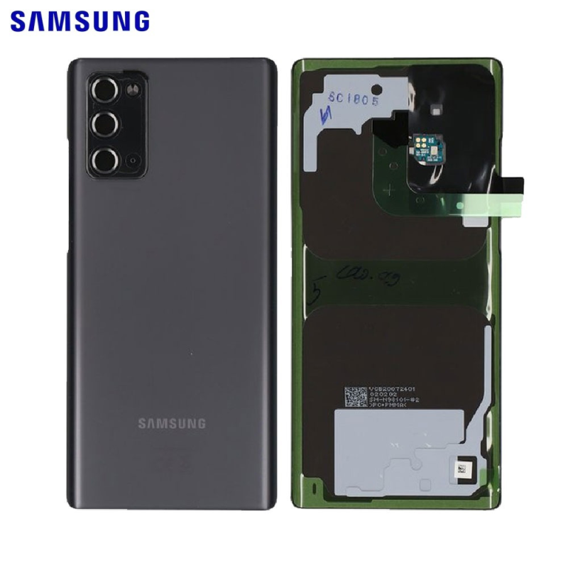 Cache Arrière Original Samsung Galaxy Note 20 5G N981 GH82-23298A Gris Mystique