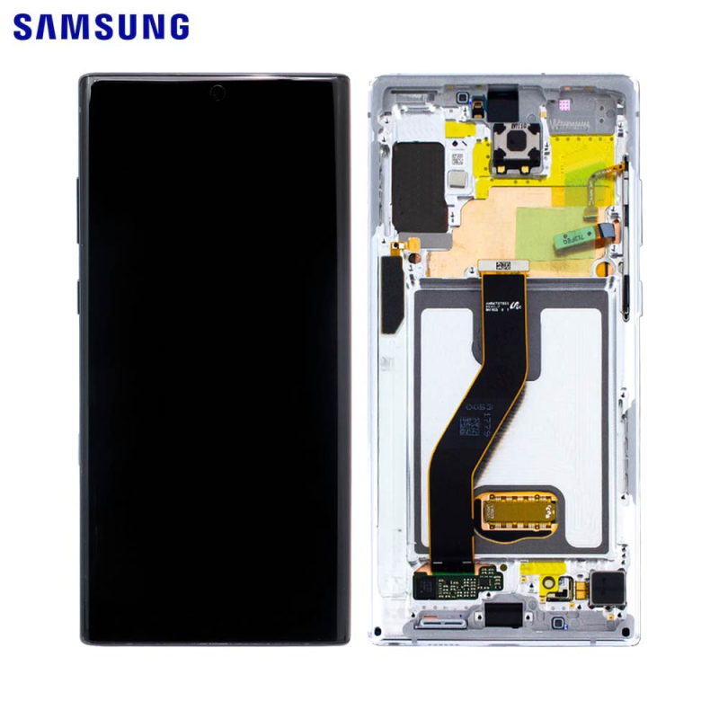 Ecran Tactile Original Samsung Galaxy Note 10 Plus N975 GH82-20838B GH82-20900B Blanc