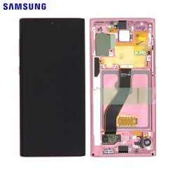 Ecran Tactile Original Samsung Galaxy Note 10 N970 GH82-20817F GH82-20818F Rose