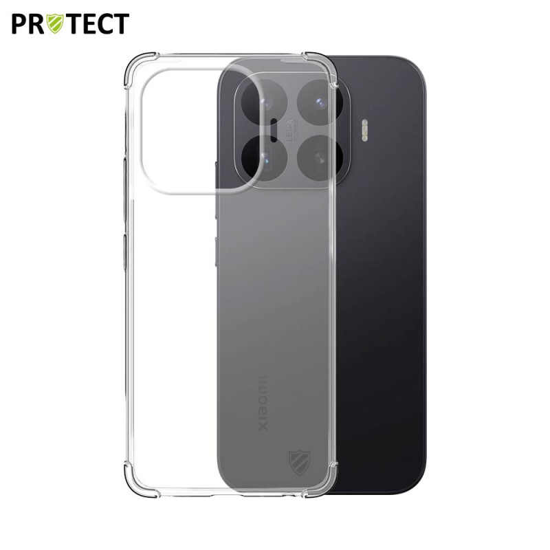Coque Silicone Renforcée PROTECT pour Xiaomi 17T Transparent