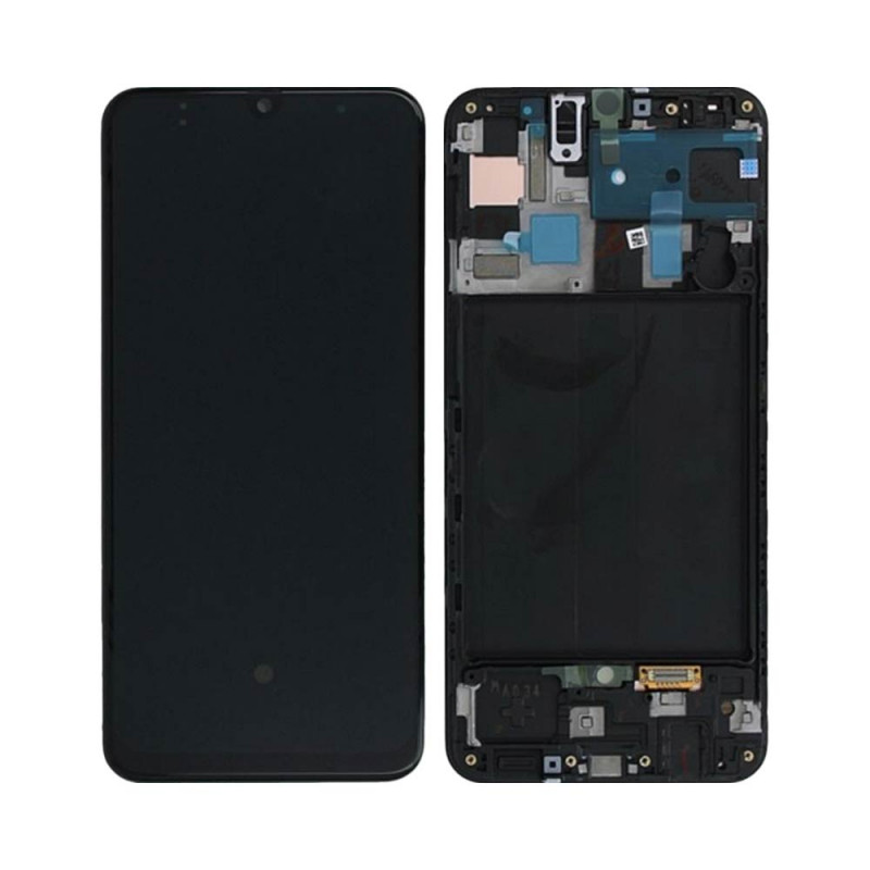 Ecran Châssis Samsung Galaxy A50 A505 Noir – PhoneFrance