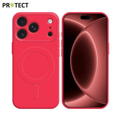 Coque de Protection MagSafe IZ001 PROTECT pour Apple iPhone 17 Pro/iPhone 18 Pro Rouge