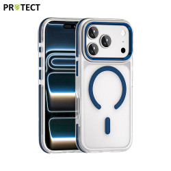 Coque de Protection MagSafe MS01 PROTECT pour Apple iPhone 17 Pro/iPhone 18 Pro Bleu