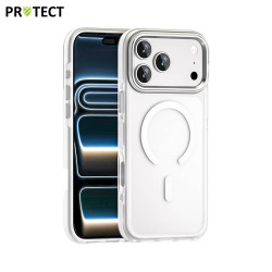 Coque de Protection MagSafe MS01 PROTECT pour Apple iPhone 17 Pro Max/iPhone 18 Pro Max Blanc