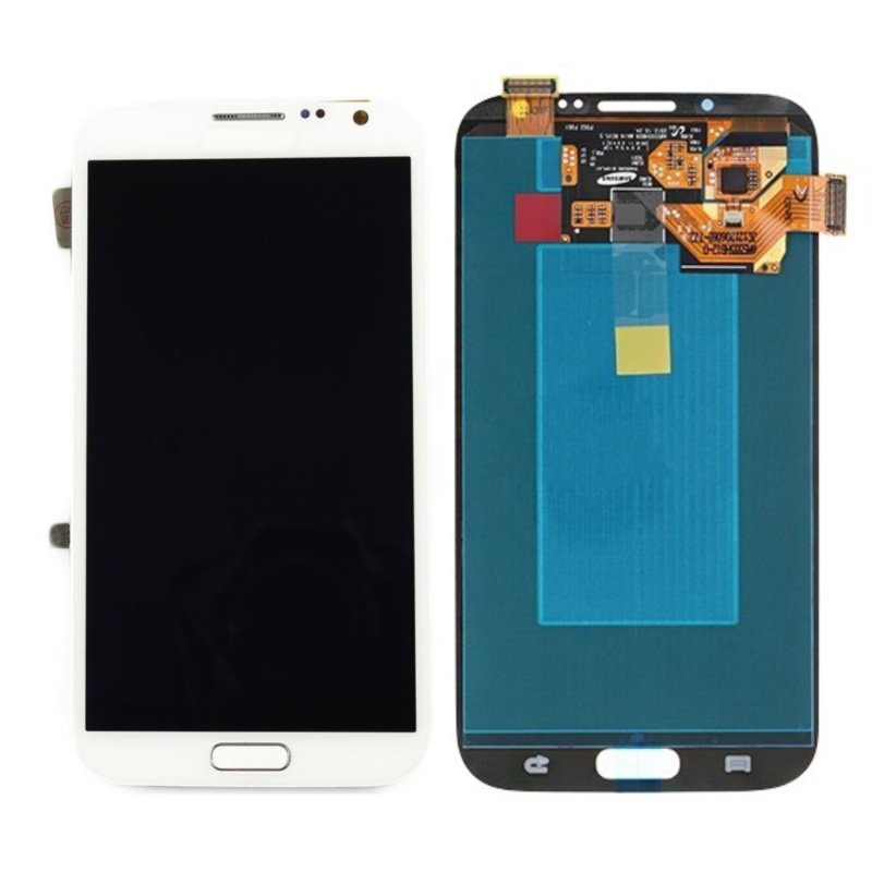 Ecran Note 2 N7105 sans Chassis Blanc – PhoneFrance
