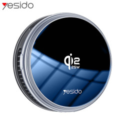 Chargeur MagSafe Yesido C325 Qi2 25W avec Système de Refroidissement Noir