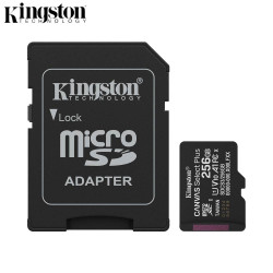 Carte Mémoire Kingston MicroSDXC (256Go) Canvas Select Plus 150MB/s +Adaptateur - SDCS3/256GB