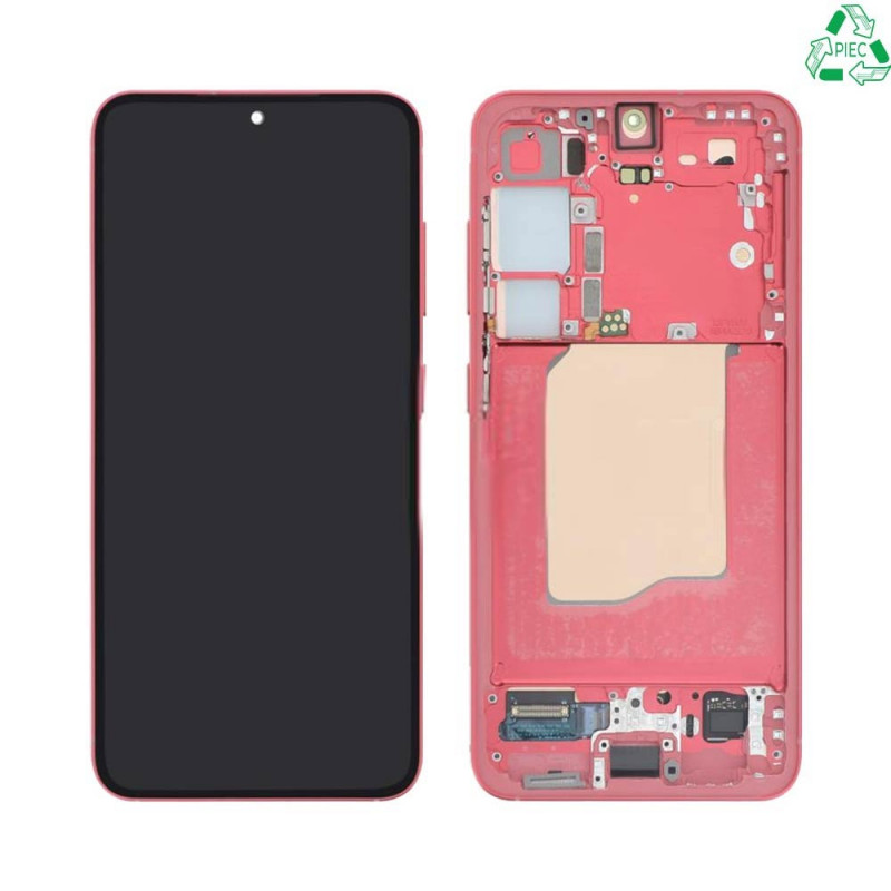 Ecran Châssis Samsung Galaxy S25 S931 Corail – PhoneFrance