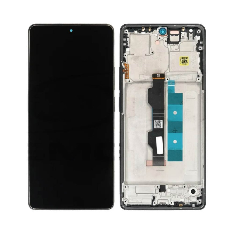 Ecran avec Châssis Xiaomi Redmi Note 14S Noir – PhoneFrance