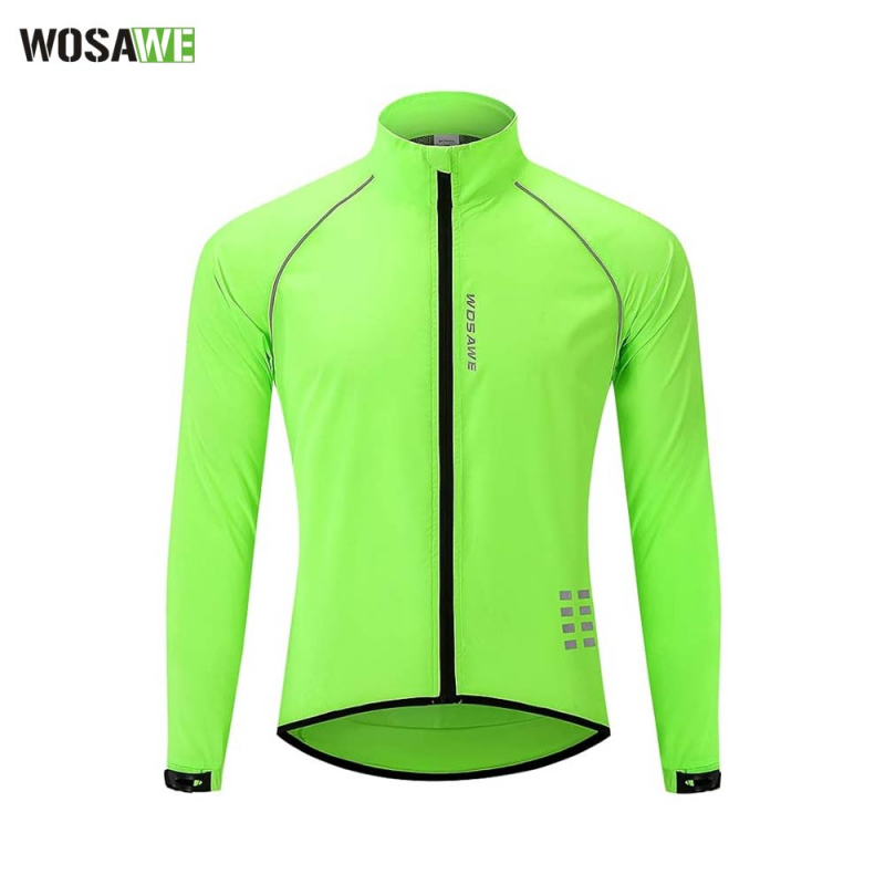 Veste Coupe-Vent WOSAWE (Taille L-M) Vert – PhoneFrance