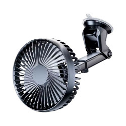 Ventilateur Voiture Fixation Ventouse Noir – PhoneFrance