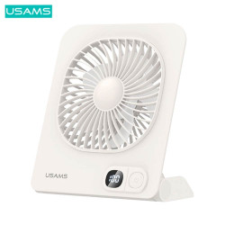 Ventilateur Usams Magnétique 2000mAh Blanc – PhoneFrance