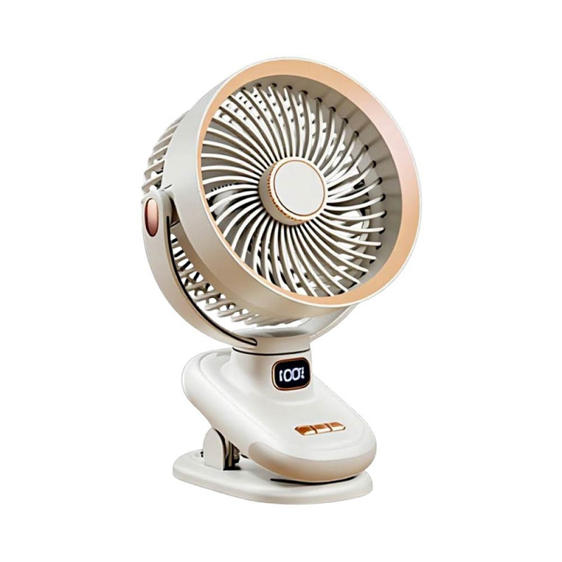 Ventilateur de Bureau IFMF-05 avec Clip Blanc – PhoneFrance