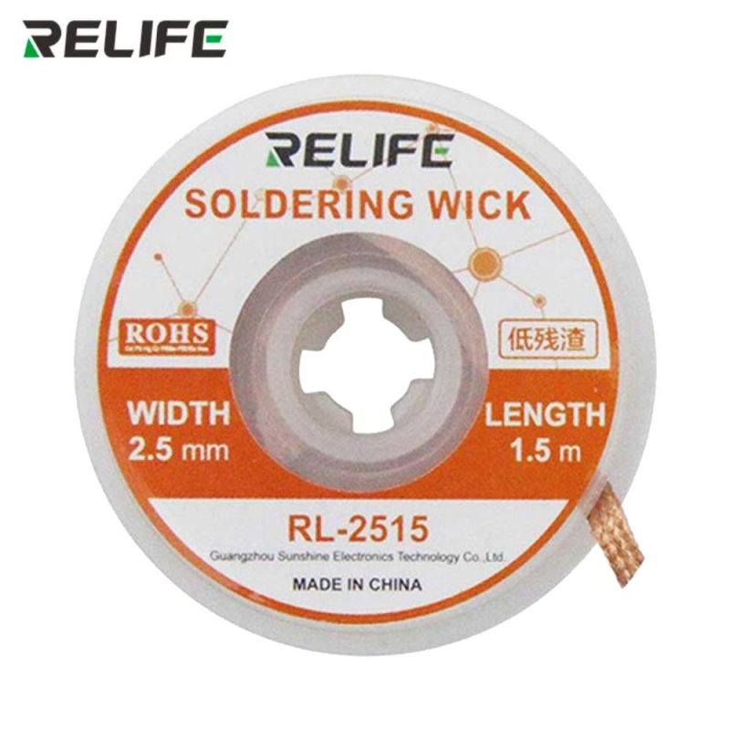 Tresse Dessouder Relife RL-2515 (2.5mm x 1.5m – PhoneFrance