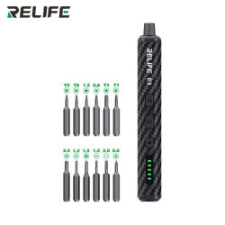 Tournevis E1 Carbon USB-C 350mAh (12 en 1 – PhoneFrance