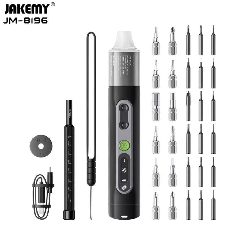 Tournevis Électrique Jakemy JM-8196 (35 en 1 – PhoneFrance