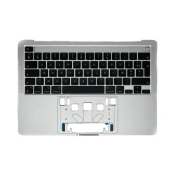 Top A2338 sans Rétro-Éclairage AZERTY Argent – PhoneFrance