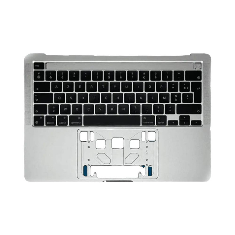 Top A2338 sans Rétro-Éclairage AZERTY Argent – PhoneFrance