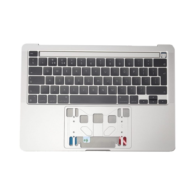 Top A2338 Rétro-Éclairage QWERTY UK Argent – PhoneFrance