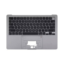 Top Rétro-Éclairage QWERTY US Gris Sidéral – PhoneFrance