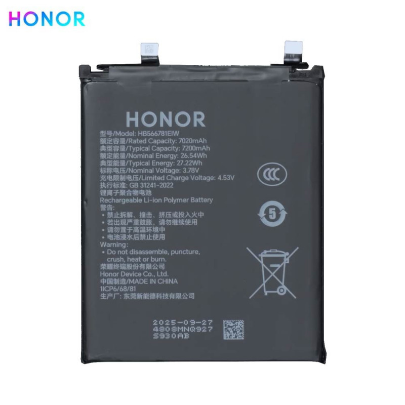 Batterie Magic 8 Pro 0235ARTS HB566781EIW – PhoneFrance