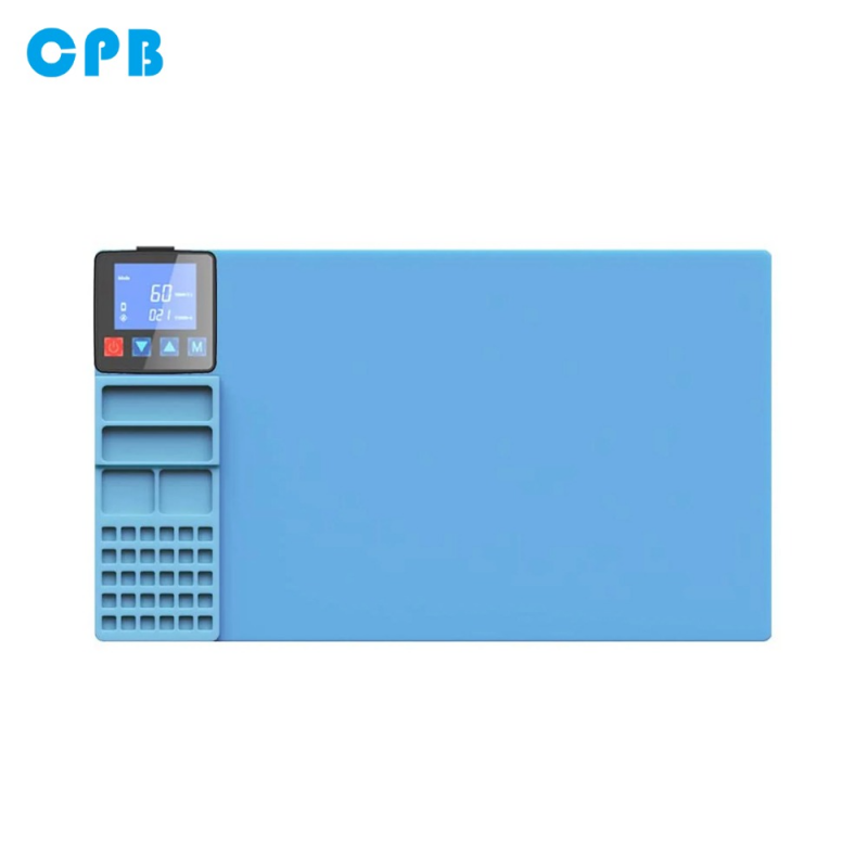 Tapis Chauffant CPB CP320 (380x220mm) Bleu – PhoneFrance