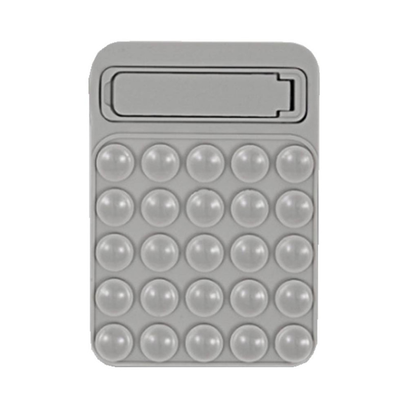 Support Ventouse Silicone Pied Intégré Gris – PhoneFrance