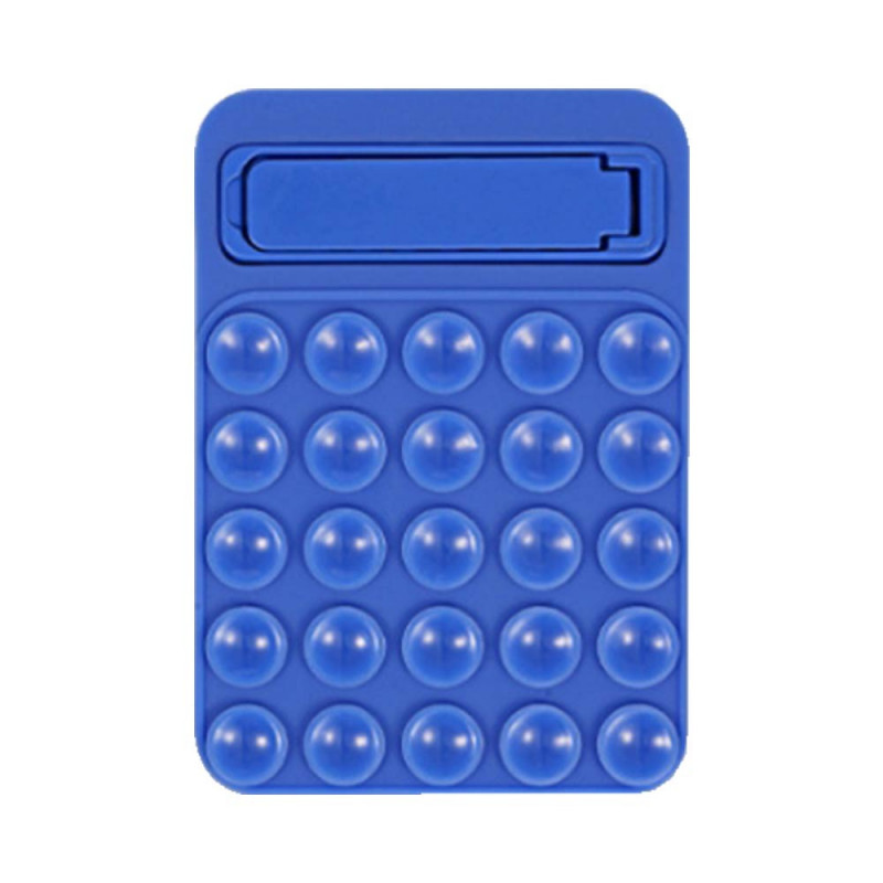 Support Ventouse Silicone Pied Intégré Bleu – PhoneFrance