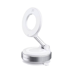 Support Magnétique Fixation Ventouse Blanc – PhoneFrance
