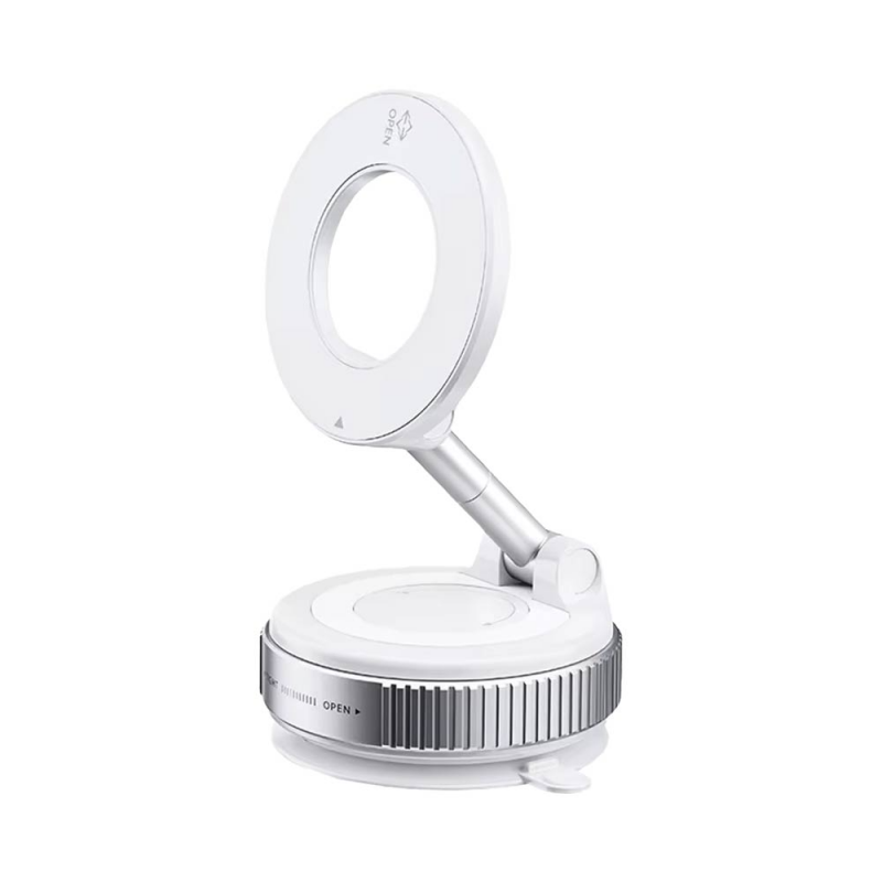 Support Magnétique Fixation Ventouse Blanc – PhoneFrance