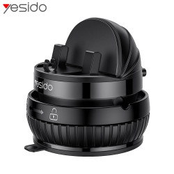 Support 360° ( Fixation Ventouse) Noir – PhoneFrance