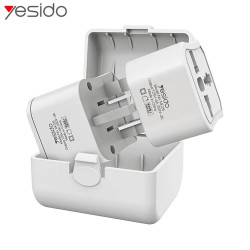 Adaptateur Universel Yesido MC25 Kit Blanc – PhoneFrance