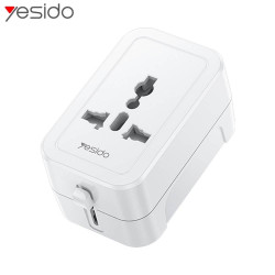 Adaptateur Secteur Universel Yesido MC32 Blanc – PhoneFrance