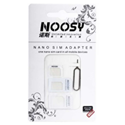 Adaptateur Sim Noosy Blanc – PhoneFrance