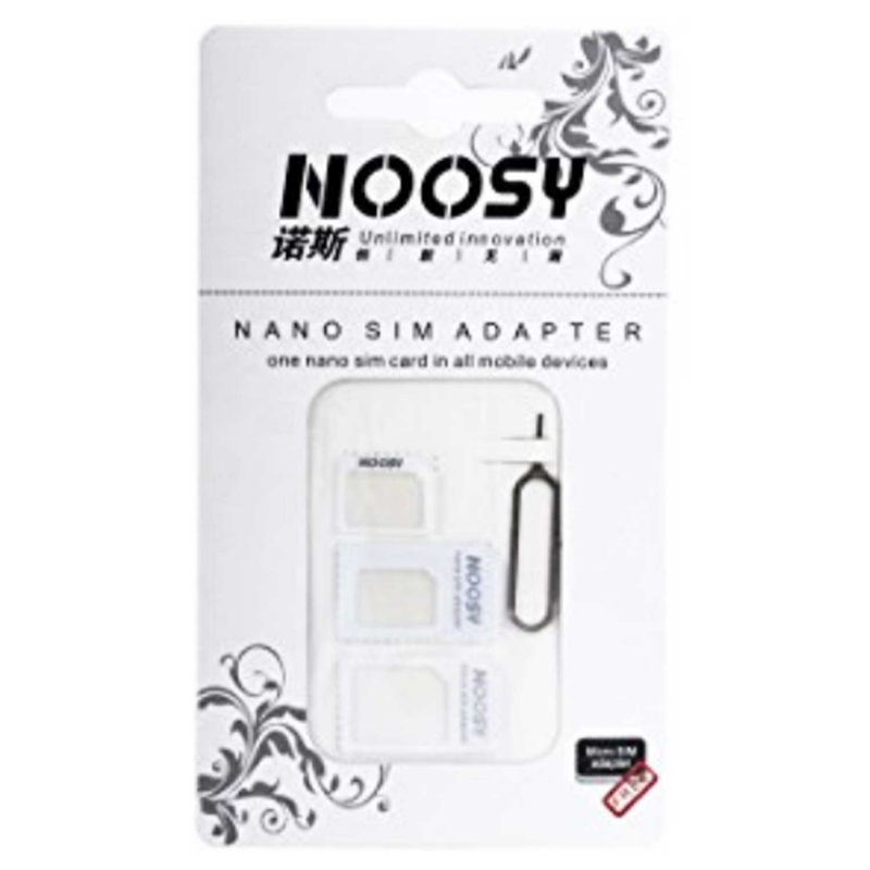 Adaptateur Sim Noosy Blanc – PhoneFrance