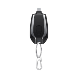 Batterie Bank Porte Clé USB-C 1500mAh Noir – PhoneFrance