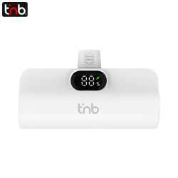 Batterie Bank USB-C T'nb PBUNANO 5000mAh Blanc – PhoneFrance