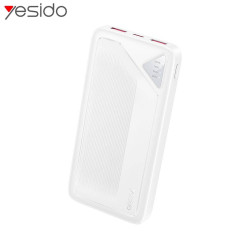 Batterie Bank Yesido 10000mAh 22.5W Blanc – PhoneFrance