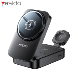 Station sans Fil Yesido DS27 3 en 1 Noir – PhoneFrance