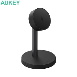 Station Fil AUKEY Qi2.2 MagFusion 1X LC- Noir – PhoneFrance