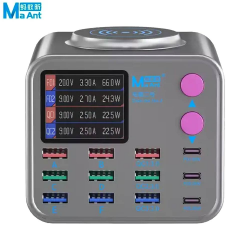 Station + 9x USB + Chargeur sans Fil) 300W – PhoneFrance