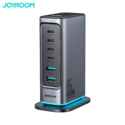Station x4 + USB-A x2 - JR-TCM02 - Gris Foncé – PhoneFrance