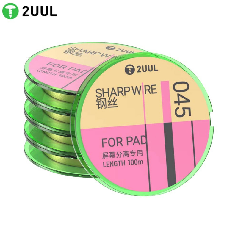 Bobine d'Écran 2UUL Sharp Wire 045 100m (x5 – PhoneFrance
