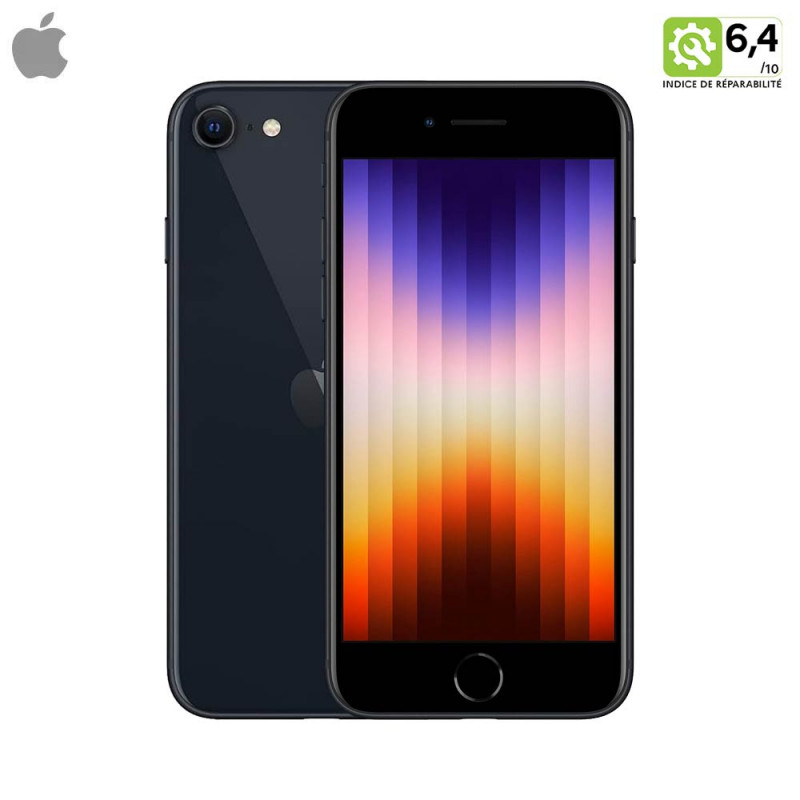 Smartphone 2022 (3e Gen) 64Go Grade C Minuit – PhoneFrance