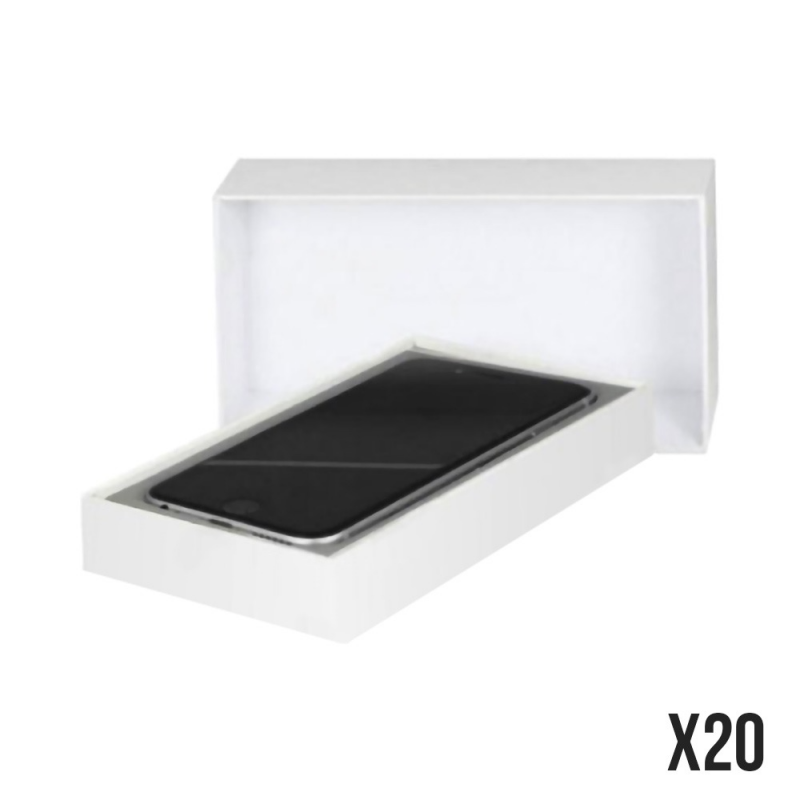 Boite pour Smartphone 17 3,5cm (x20) Blanc – PhoneFrance
