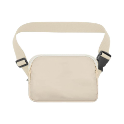 Sac Banane en Nylon Beige – PhoneFrance