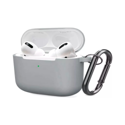 Protection Silicone Boitier AirPods Pro Gris – PhoneFrance
