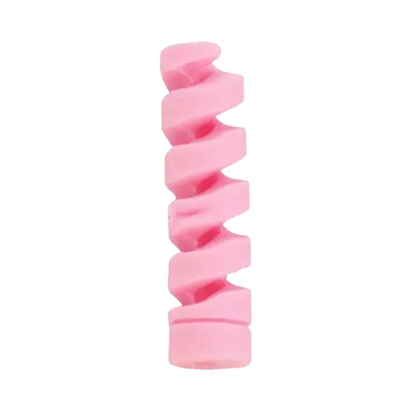Protection pour Câble en Silicone (x4) Rose – PhoneFrance