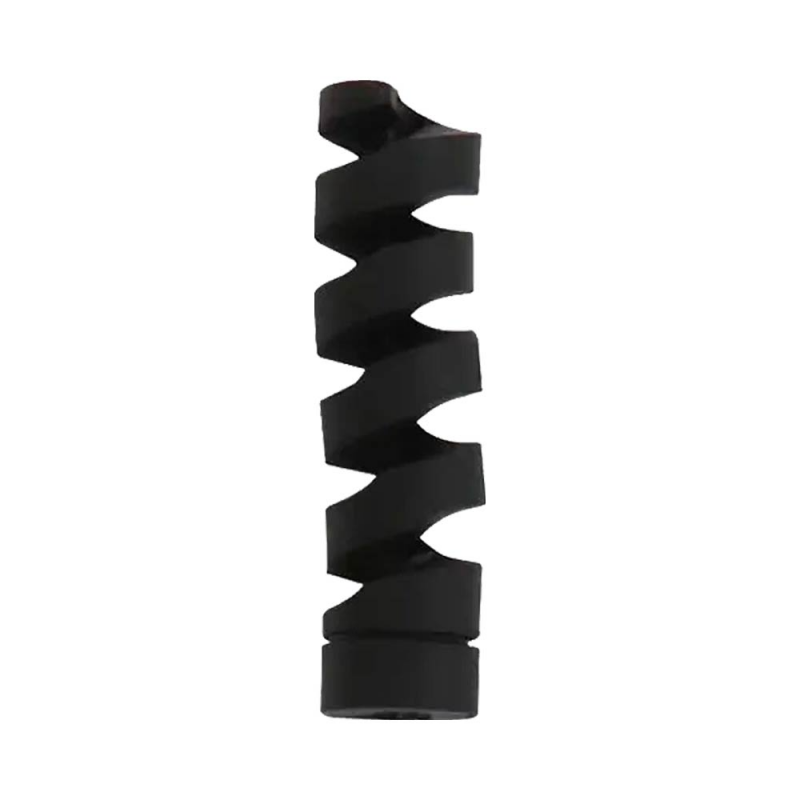 Protection pour Câble en Silicone (x4) Noir – PhoneFrance